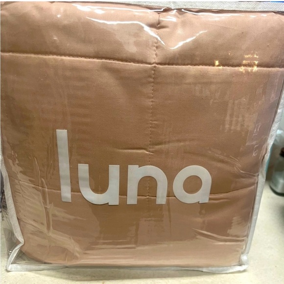 Luna Luxe Cotton Weighted Blankets for Adults - Oeko-Tex Cotton Weighted Blanket - Picture 2 of 2